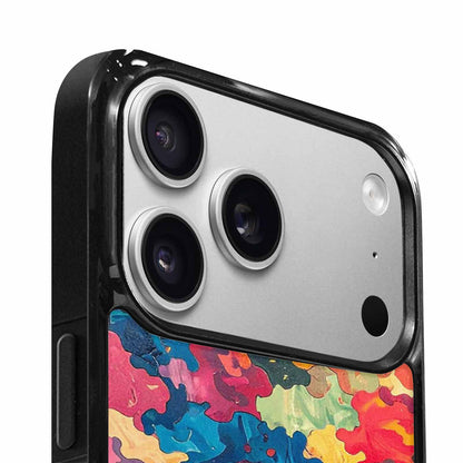 iPhone 17 Pro Max Case — Camo Patches Full Color Camo, Custom Phone Case