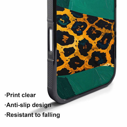 iPhone 17 Pro Case — Animal Print Leopard Wallpaper Pattern Animal, Original Design Phone Case