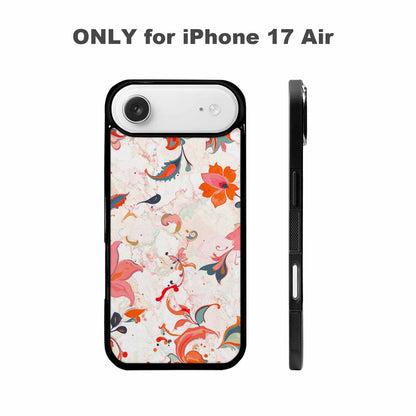 iPhone 17 Air Case — Marble Floral Art Seamless Pattern Floral, Custom Made Phone Cover