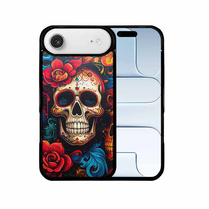 iPhone 17 Air Case — Graffiti Skull Gothic Skulls, Custom Printed Phone Case