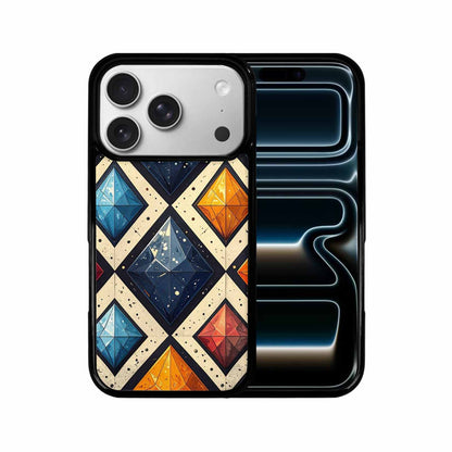 iPhone 17 Pro Case — Vintage Summer Diamond Retro Vintage, Customized Protective Case