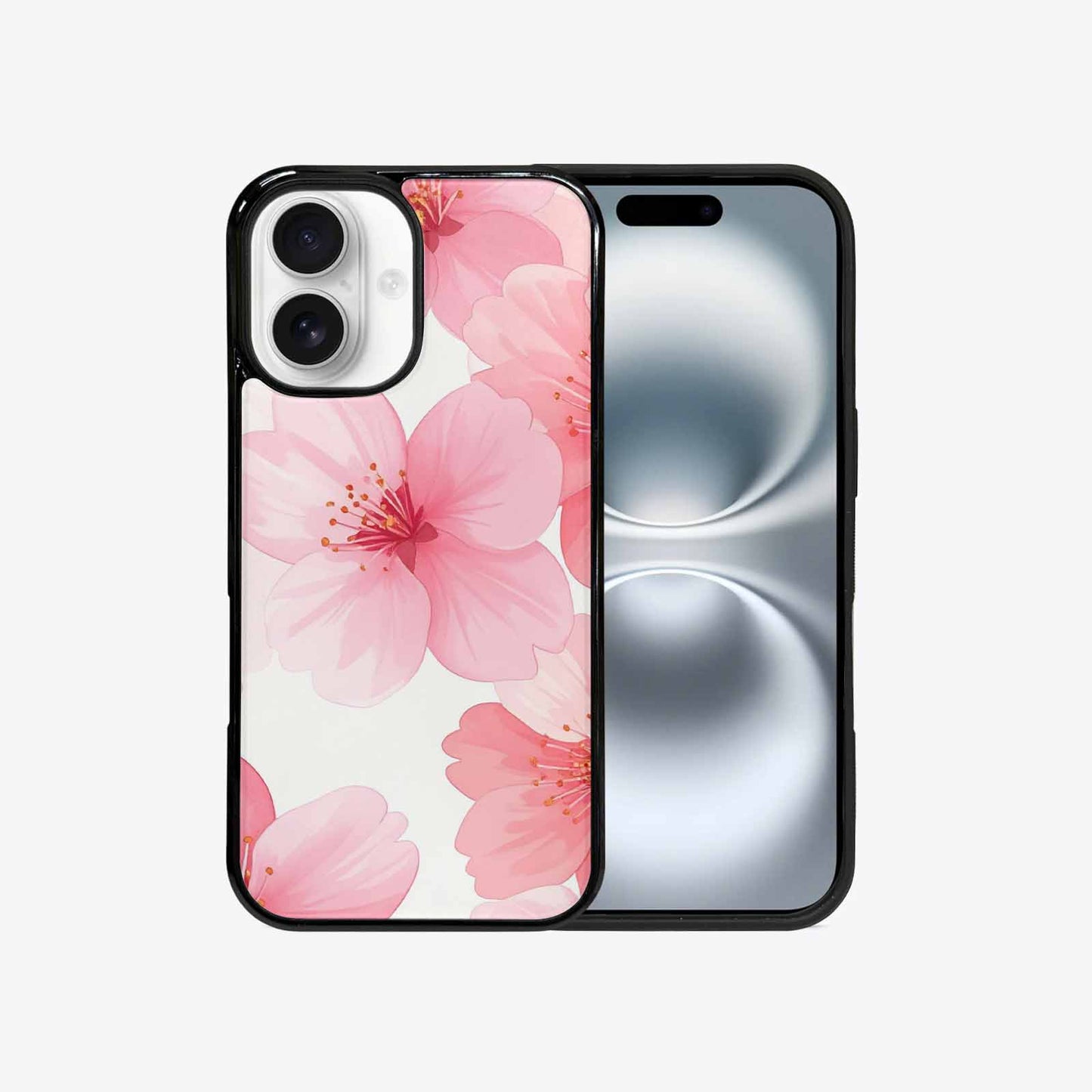 iPhone 16 Case — Japanese Cherry Blossom, Personalized Phone Case