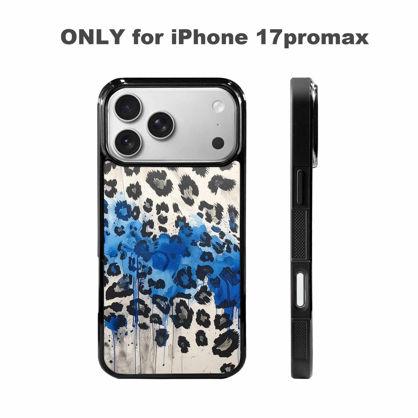 iPhone 17 Pro Max Case — Animal Print Black &amp; Animal Print, Custom Print Case Cover