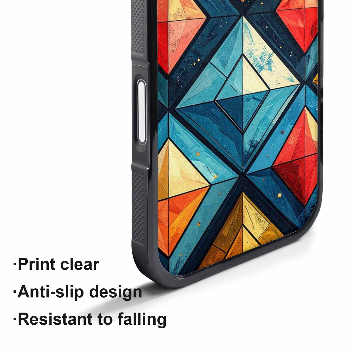iPhone 17 Air Case — Vintage Summer Diamond Retro Vintage, Custom Printed Phone Case