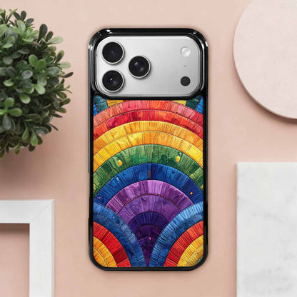 iPhone 17 Pro Max Case — Vivid Camo Rainbow Camo, Custom Designed Case Cover