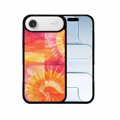 iPhone 17 Air Case — Tie Dye Sunset Wash Blended Tie, Custom Print Case Cover