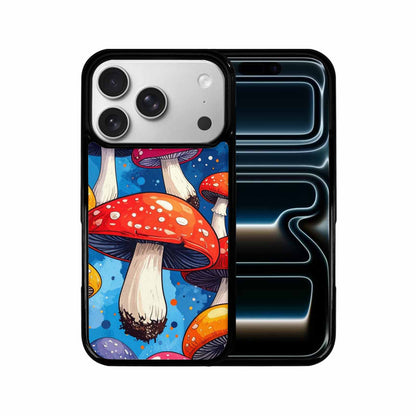 iPhone 17 Pro Case — Vivid Winter Mushroom Seamless Cartoon Cute, Personalized Phone Case
