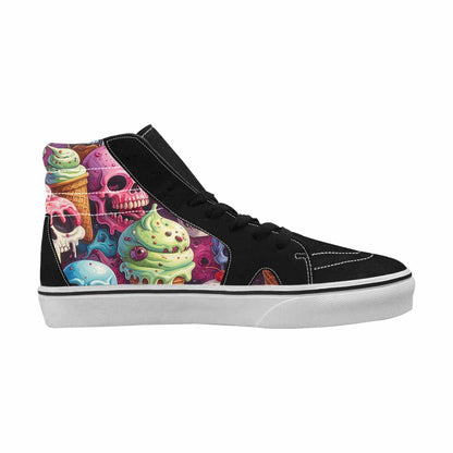 MEN'S Ice Cream Monsters  High Top Canvas Dreamlike Shoes