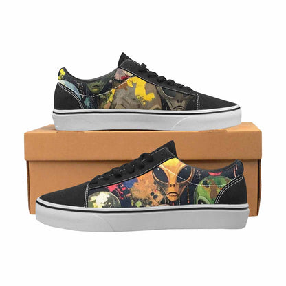 WOMEN'S Aliens × Camo Aliens Lace-Up Canvas Dreamcore Shoes