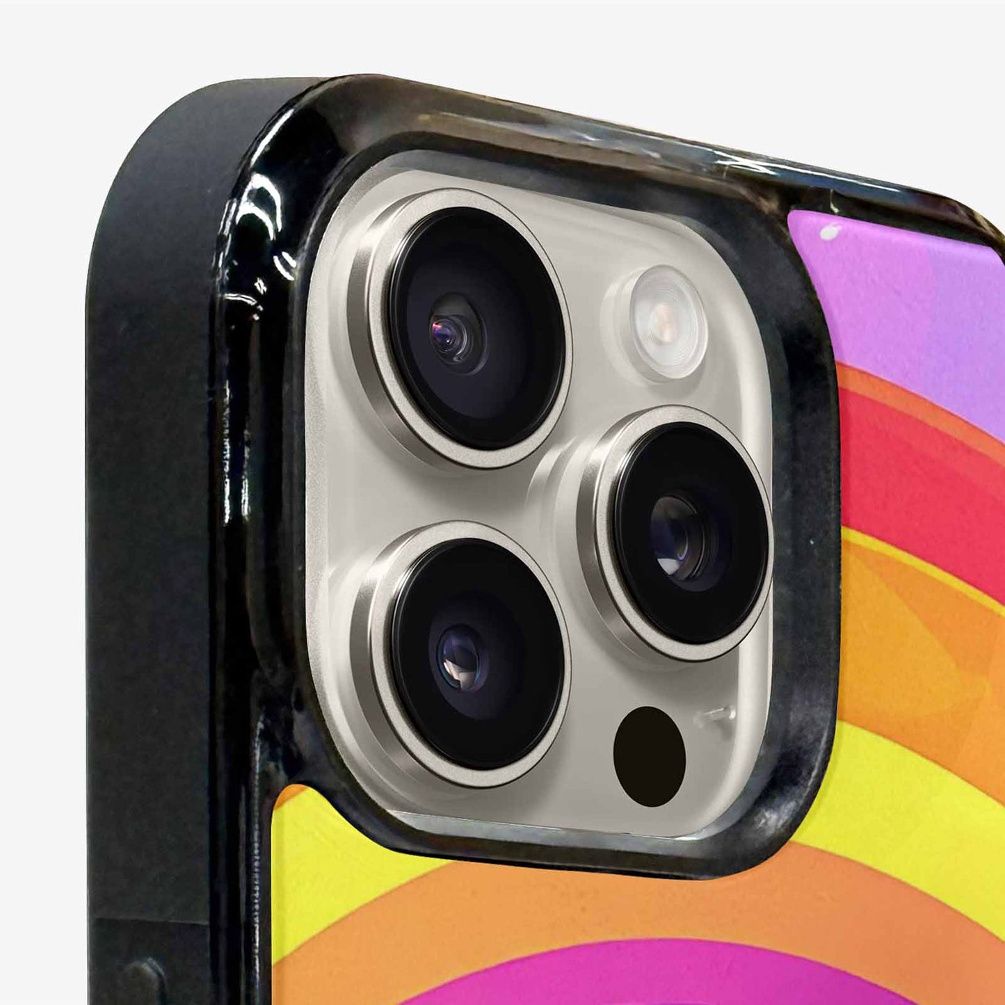 iPhone 16 Pro Max Case — Rainbow Pride, Personalized Phone Case