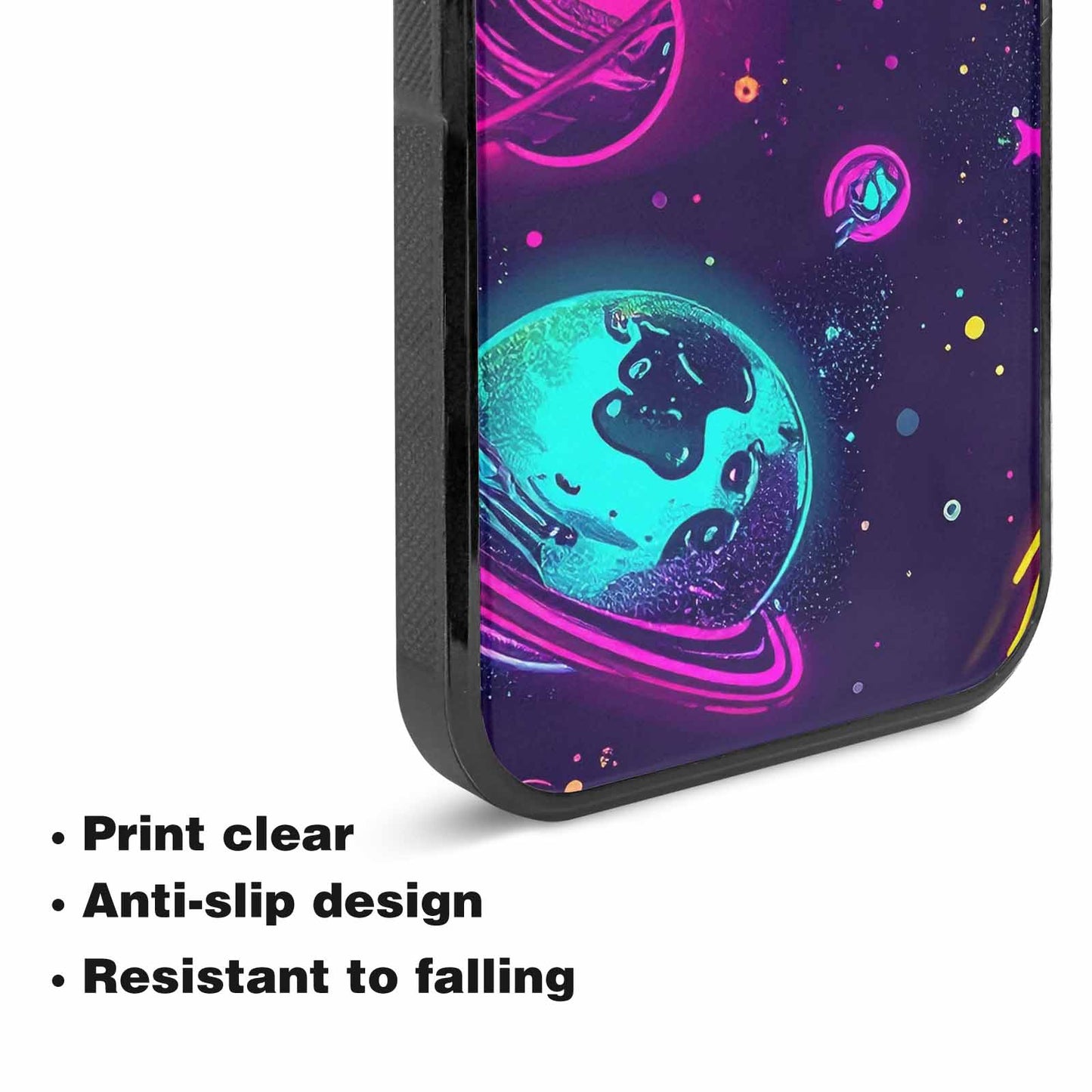 iPhone 15 Plus Case — Space Galaxy Astronaut Custom, Custom Art Phone Cover