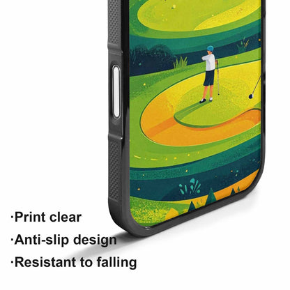 iPhone 17 Case — Golf Cartoon Art Pattern Cartoon Cute, Unique Phone Case Design