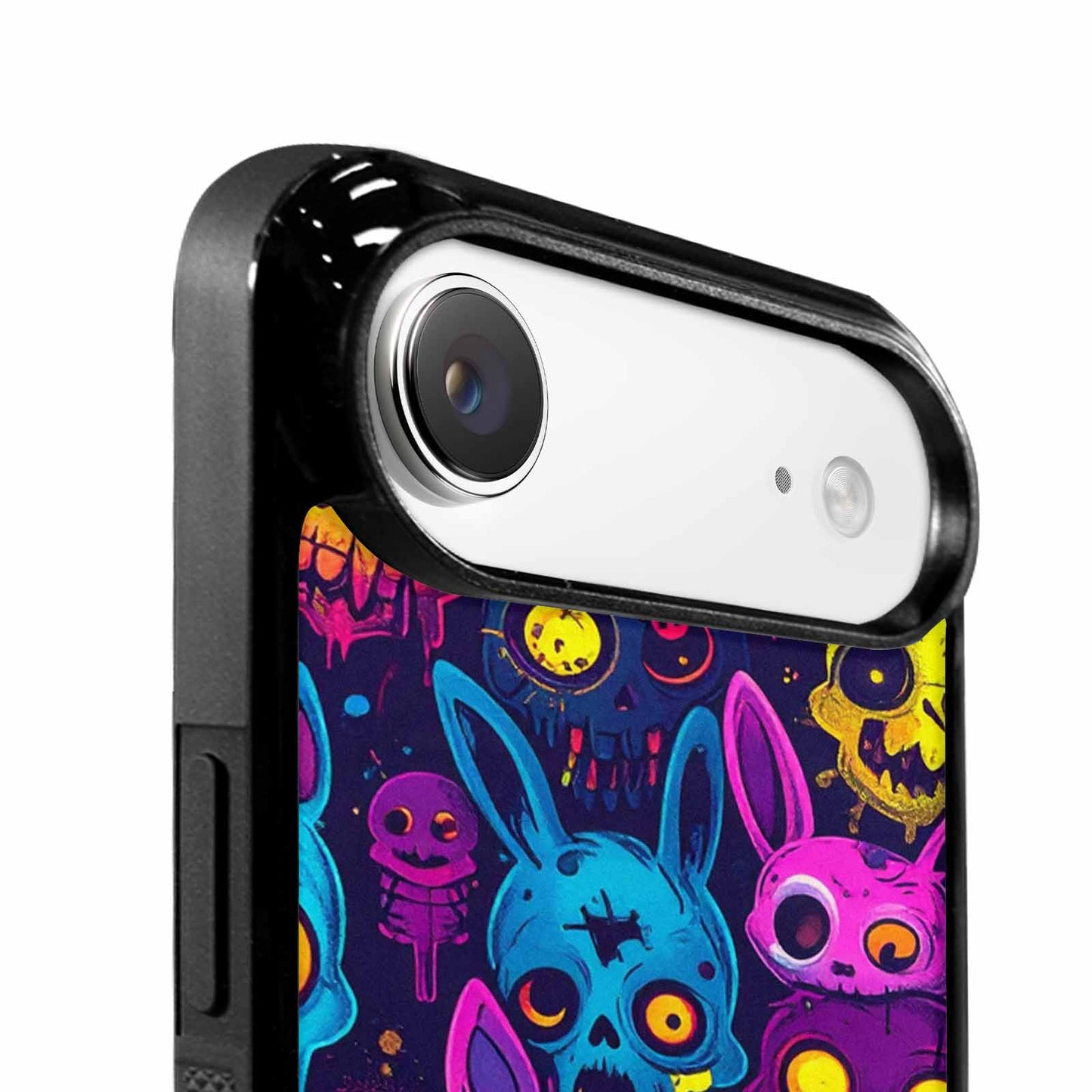 iPhone 17 Air Case — Mixed Toxic Glow Creature Pattern Cartoon, Custom Printed Phone Case