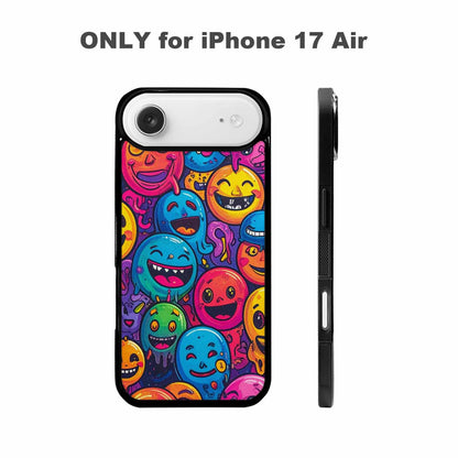 iPhone 17 Air Case — Small Funny Looking Cartoon People Cartoon, Unique Phone Case Design