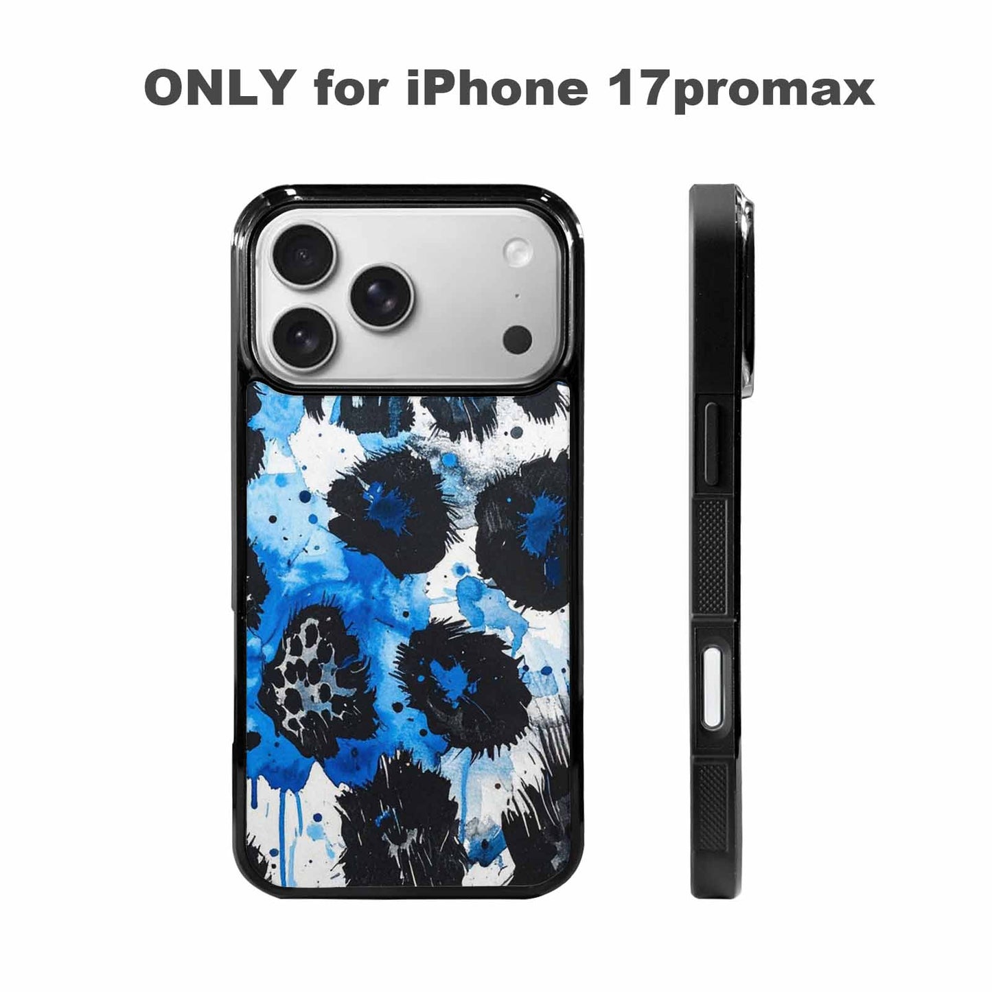 iPhone 17 Pro Max Case — Animal Print Black &amp; Animal Print, Custom Designed Case Cover