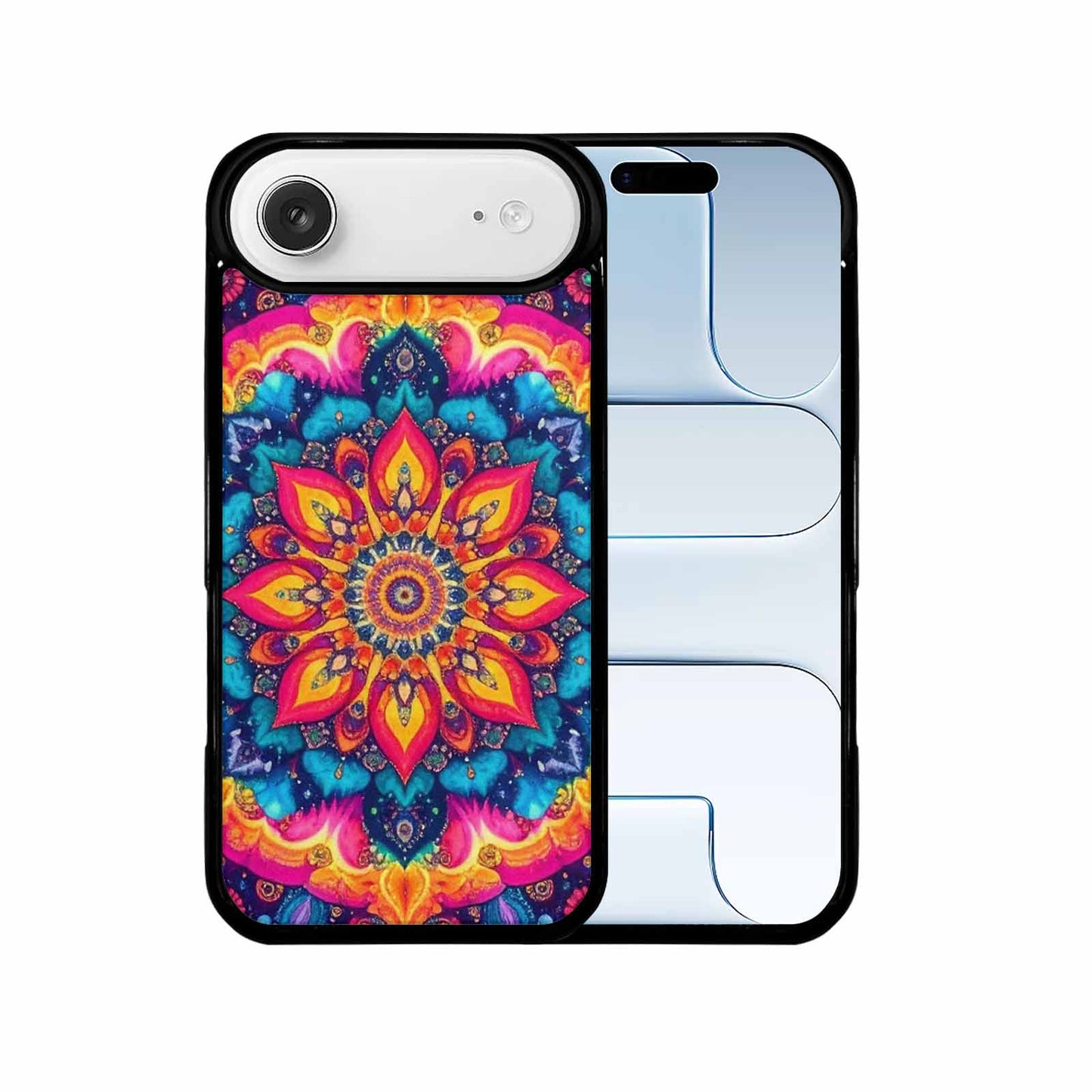 iPhone 17 Air Case — Tie Dye Mandala Art Seamless Tie, Custom Made Phone Cover
