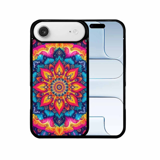 iPhone 17 Air Case — Tie Dye Mandala Art Seamless Tie, Custom Made Phone Cover