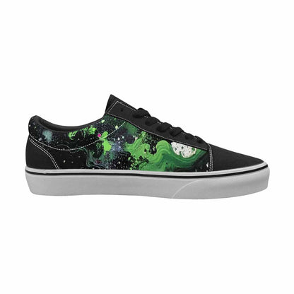 WOMEN'S Galaxy Nebula Lace-Up Canvas Kaleidoscope Sneakers