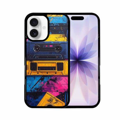 iPhone 17 Case — Seamless Tileable Pattern Of Retro Vintage, Custom Art Phone Cover