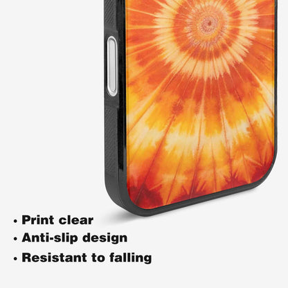 iPhone 16 Case — Ombre Tie Dye Warm, Original Design Phone Case