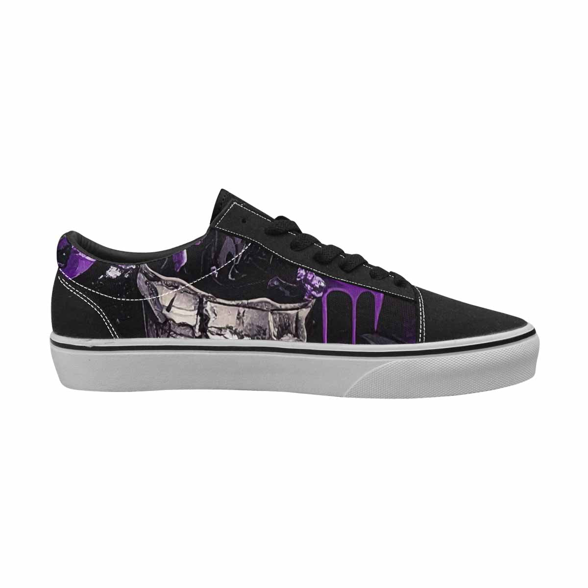 WOMEN'S Ice Cream Motif Lace-Up Canvas Dreamlike Shoes