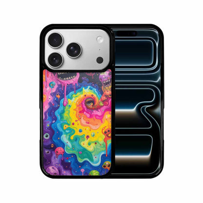 iPhone 17 Pro Case — Aliens Tie Dyemelting Aliens P Tie, Customized Protective Case