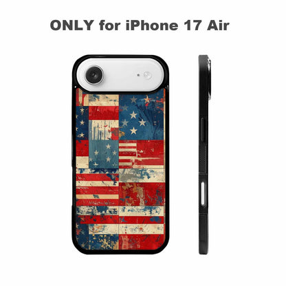 iPhone 17 Air Case — Small American Flag Stars And Galaxy, Customized Protective Case