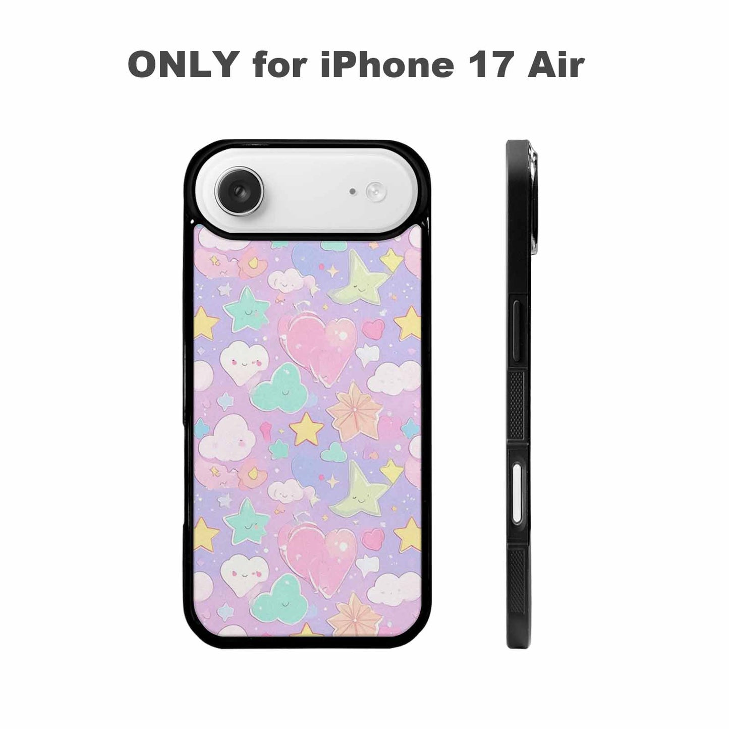 iPhone 17 Air Case — Cute Kawaii Style Generic Icons Galaxy, Custom Made Phone Cover