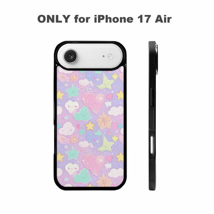 iPhone 17 Air Case — Cute Kawaii Style Generic Icons Galaxy, Custom Made Phone Cover