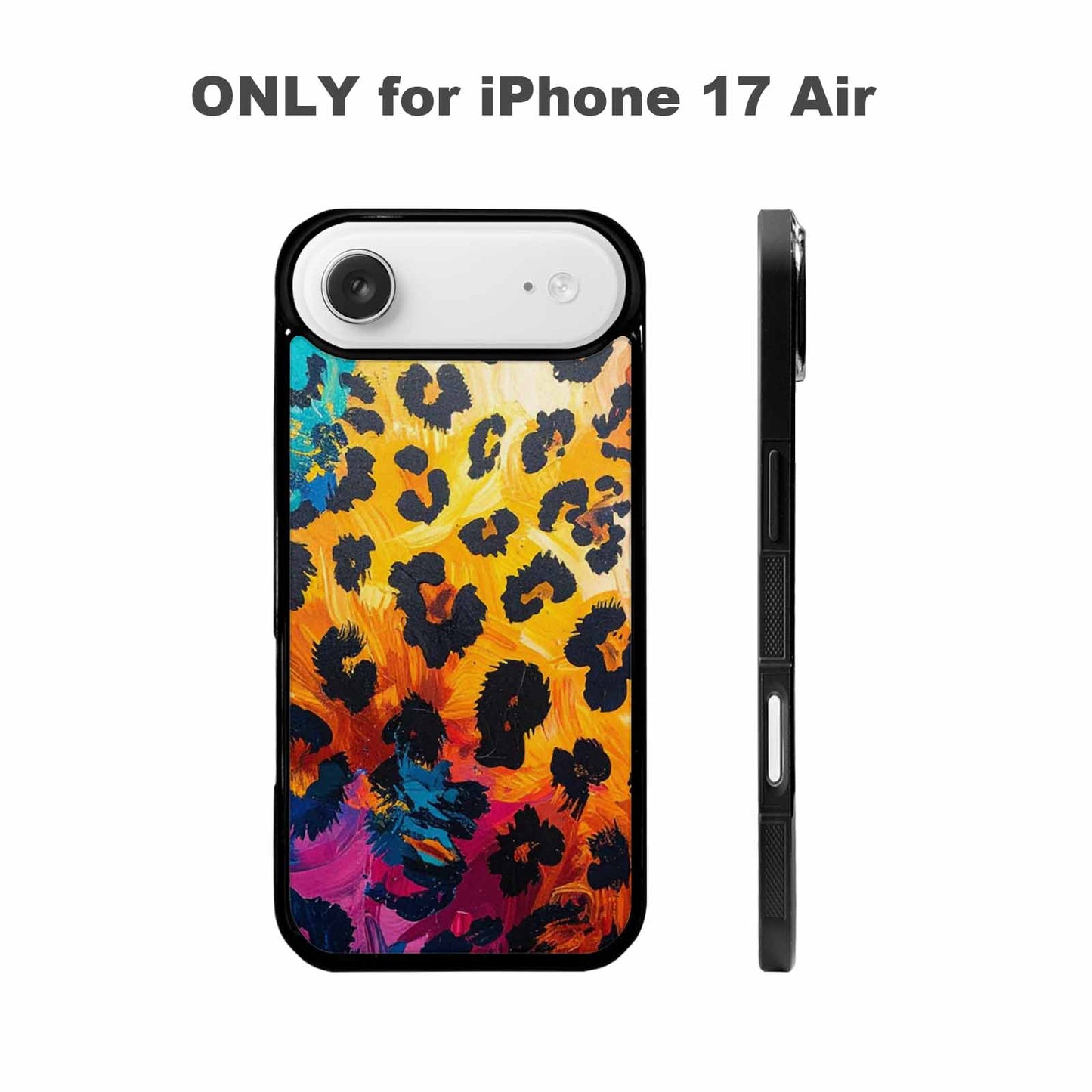 iPhone 17 Air Case — Full Color Vibrant Animal Print Animal, Custom Art Phone Cover