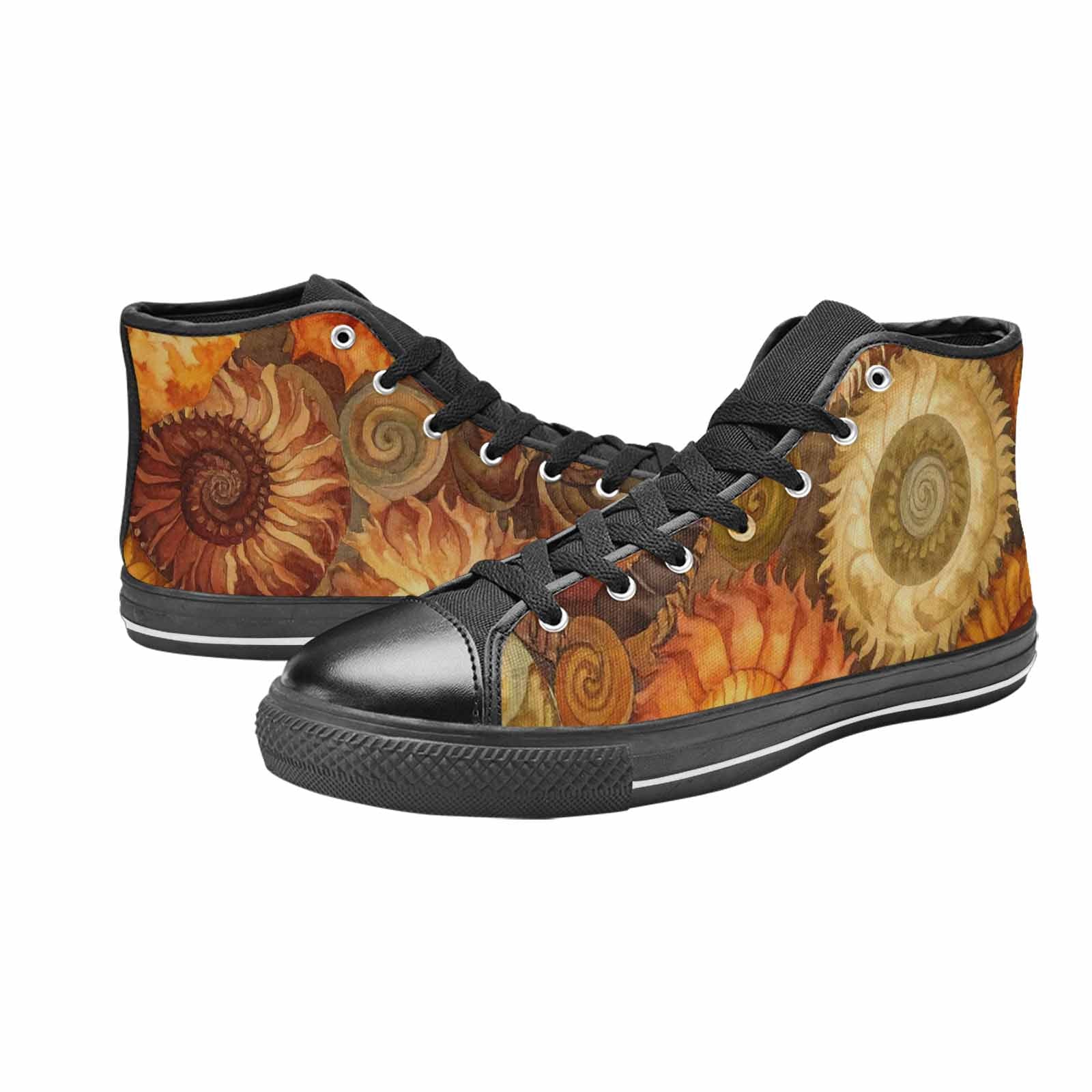 WOMEN'S Tie Dye - High Top Canvas Vivid Custom Sneakers