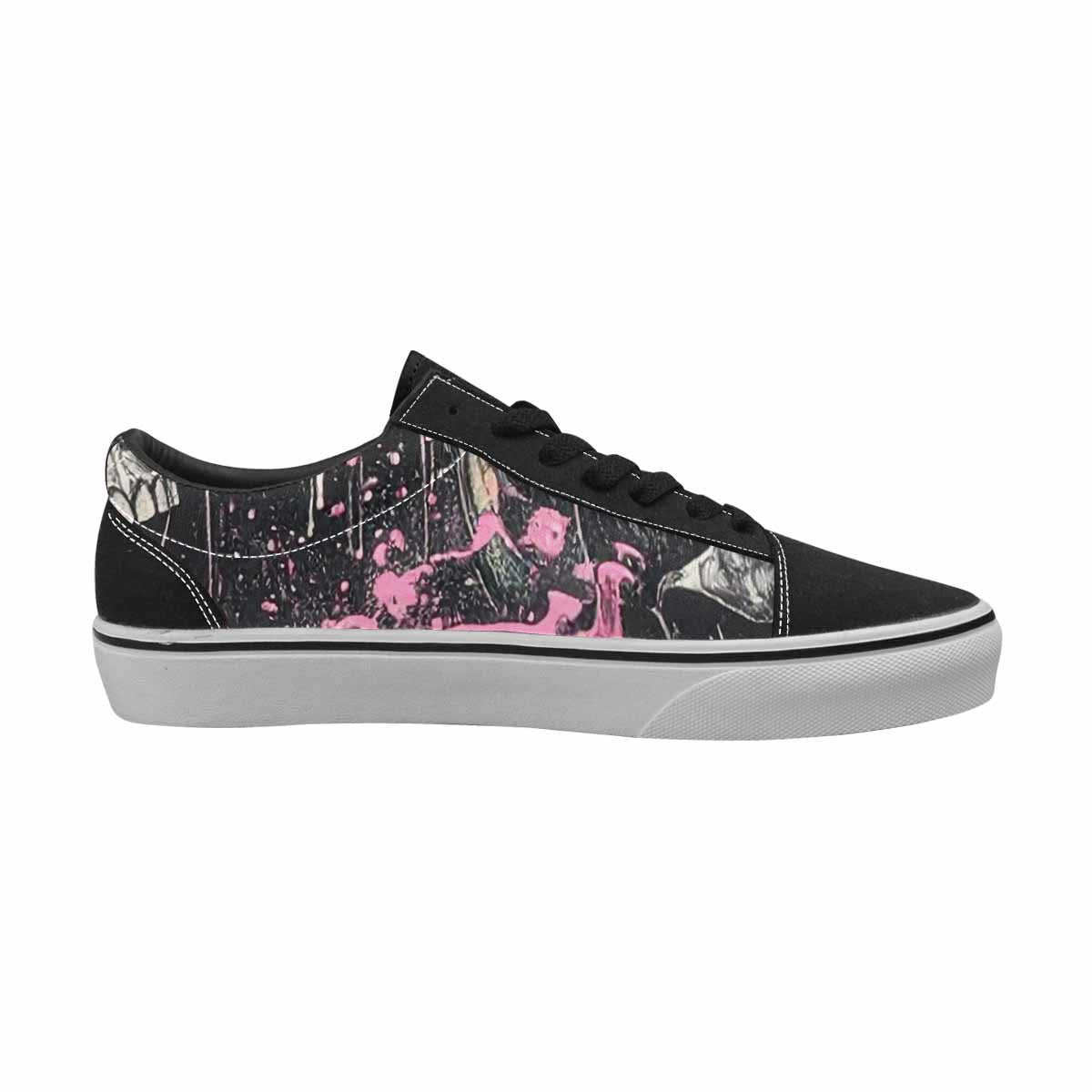 WOMEN'S Rainbow From Skull S Lace-Up Canvas Dreamlike Shoes