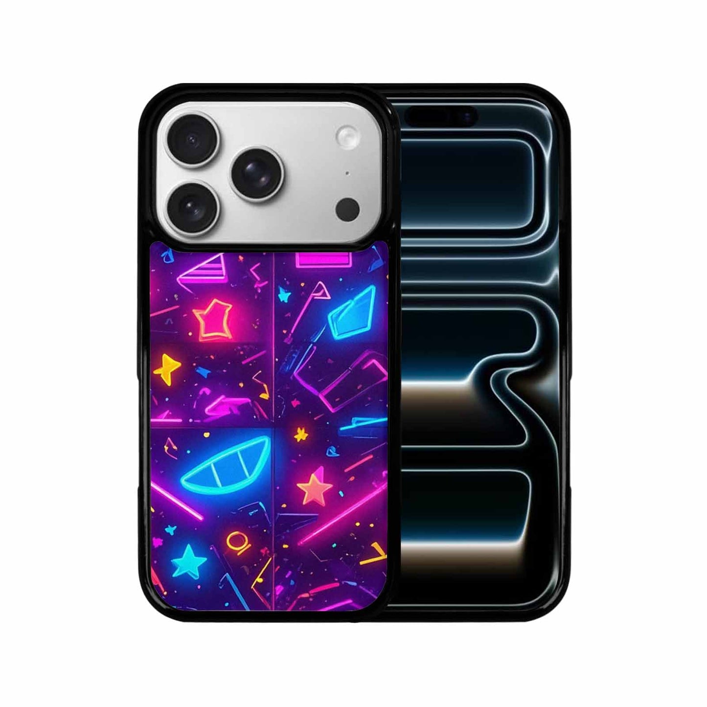 iPhone 17 Pro Case — Retro Motif Retro Motifs Ywv Retro, Custom Art Phone Cover