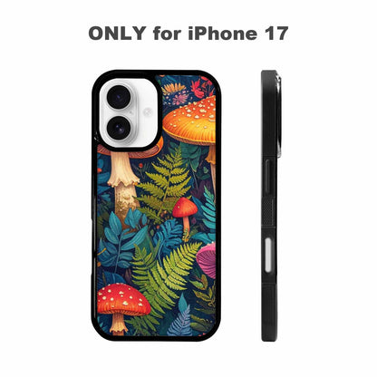 iPhone 17 Case — Mushrooms Botanicalmushrooms P Qh5 Floral, Custom Art Phone Cover