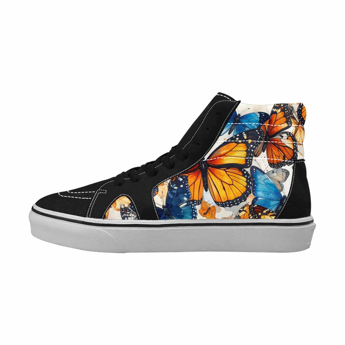 MEN'S Butterfly Wing High Top Canvas Cottagecore Shoes