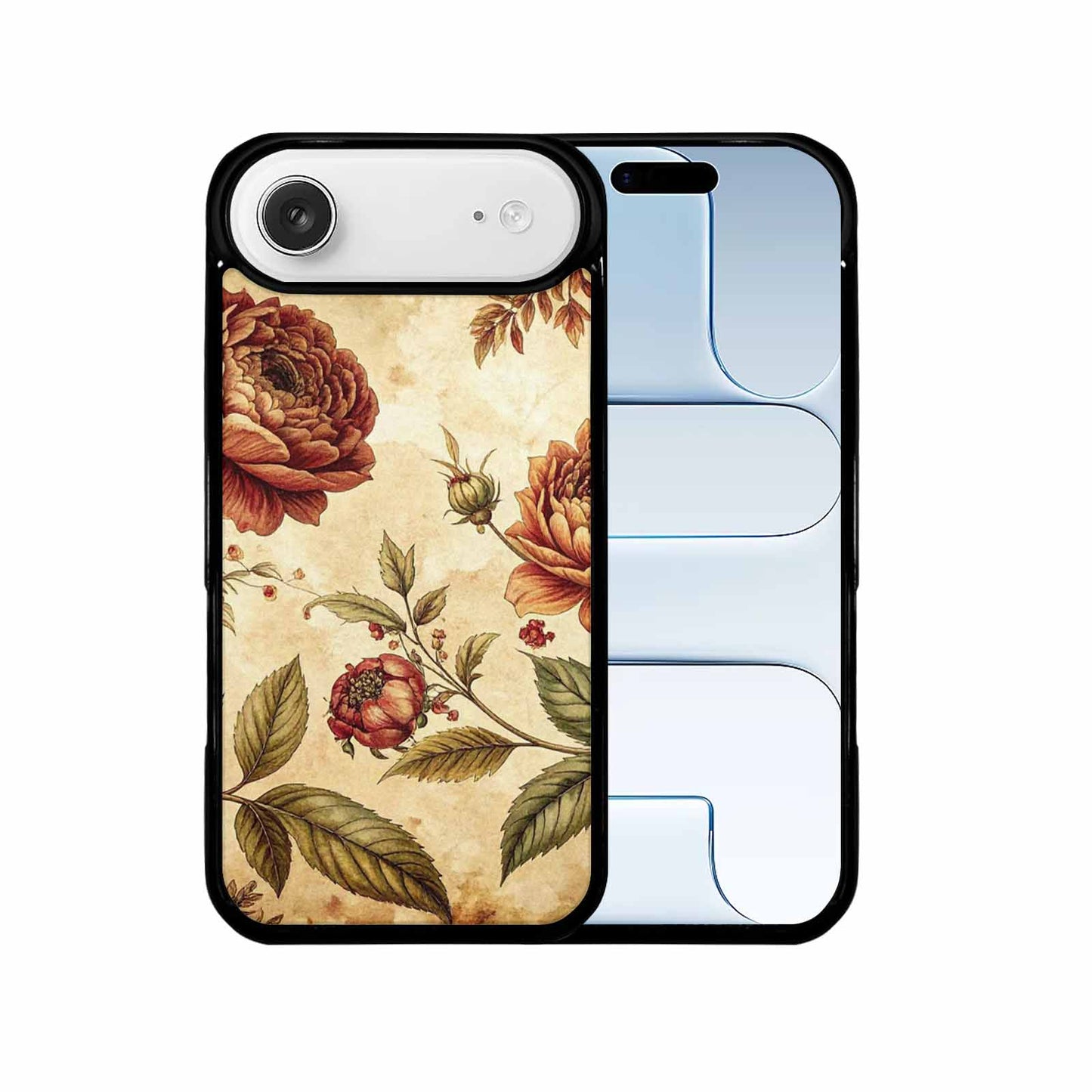 iPhone 17 Air Case — Vintage Botanical Art Pattern Floral, Unique Phone Case Design