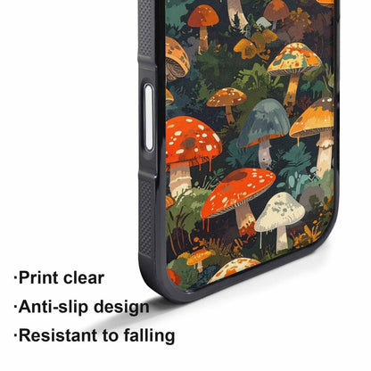 iPhone 17 Pro Max Case — Mushrooms Camomushrooms Patter Snn Camo, Custom Made Phone Cover