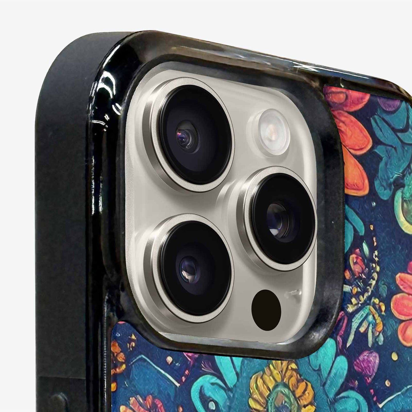 iPhone 16 Pro Case — Paisley Mandala, Custom Printed Phone Case