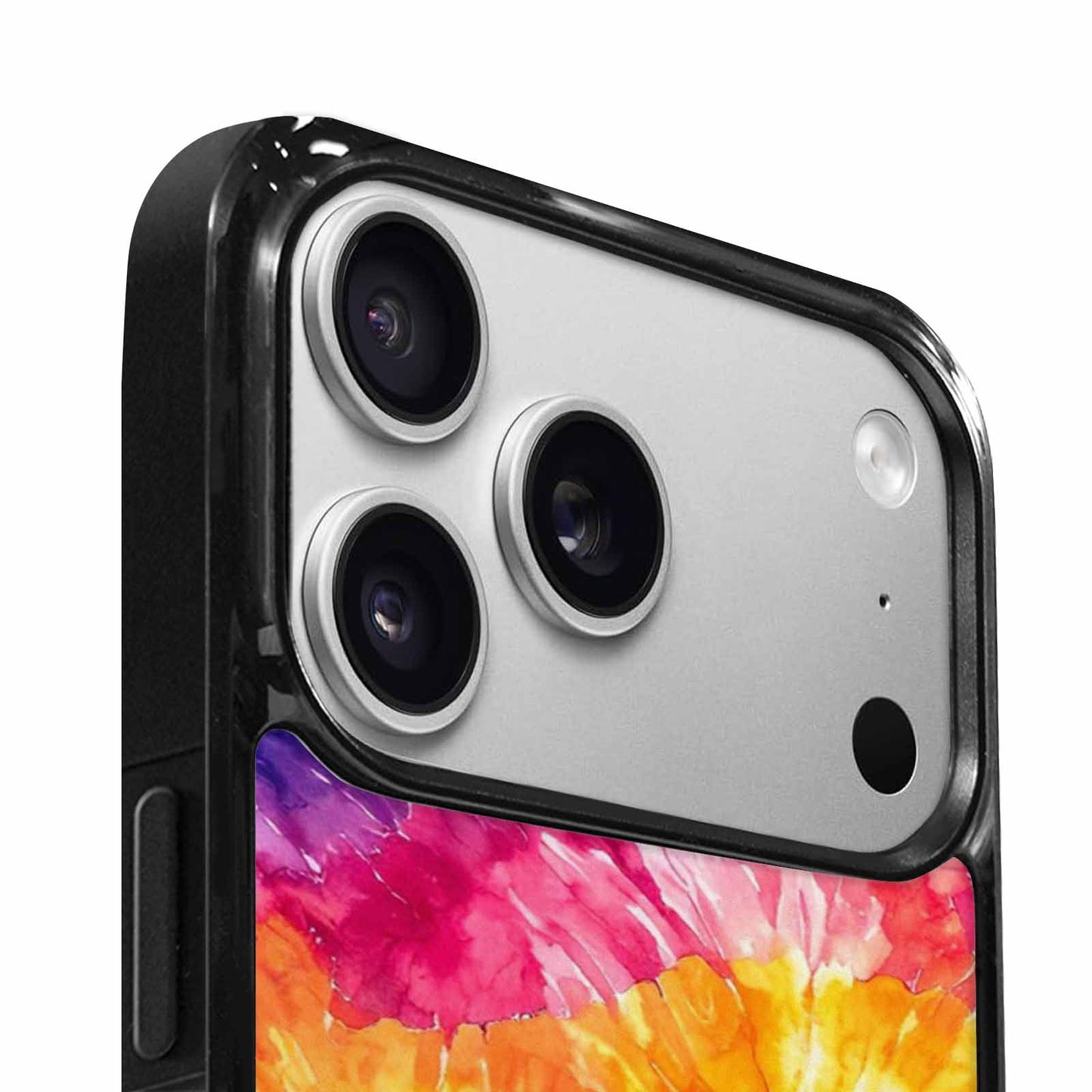 iPhone 17 Pro Case — Small Tie Dye Swirl Pattern Tie, Custom Art Phone Cover