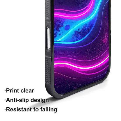 iPhone 17 Air Case — Neon Cartoon Retro Vintage, Personalized Phone Case