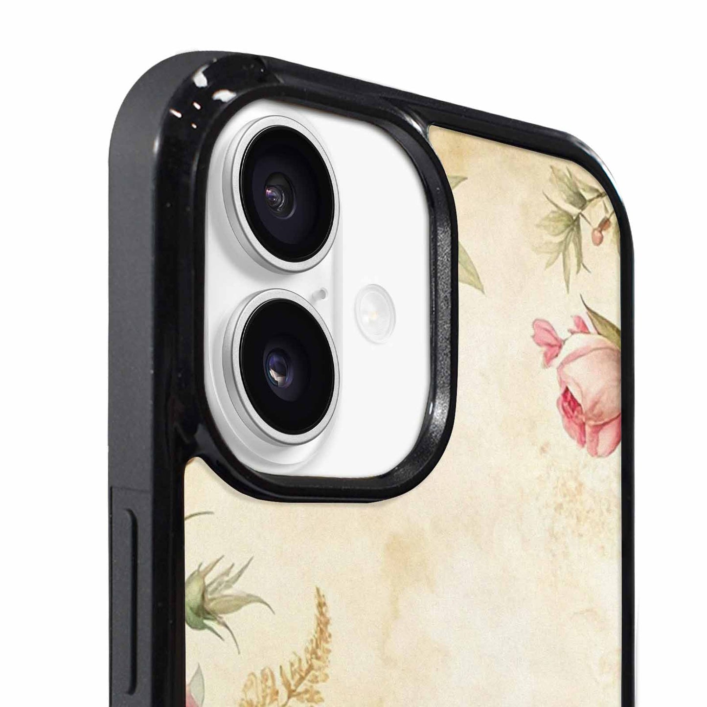 iPhone 17 Case — Vintage Botanical Art Pattern Floral, Unique Phone Case Design