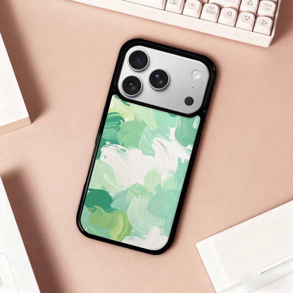 iPhone 17 Pro Case — Seamless Tileable Pattern Of Overlapping Camo, Customized Protective Case
