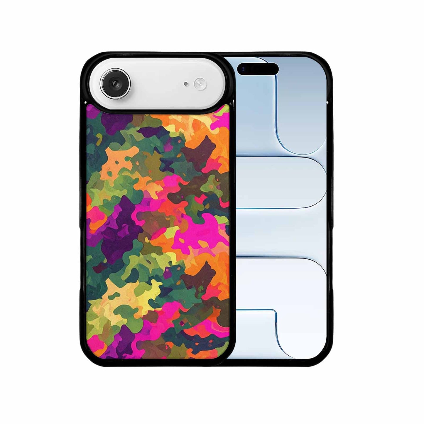 iPhone 17 Air Case — Small Military Camouflage Blotch Pattern Camo, Custom Made Phone Cover