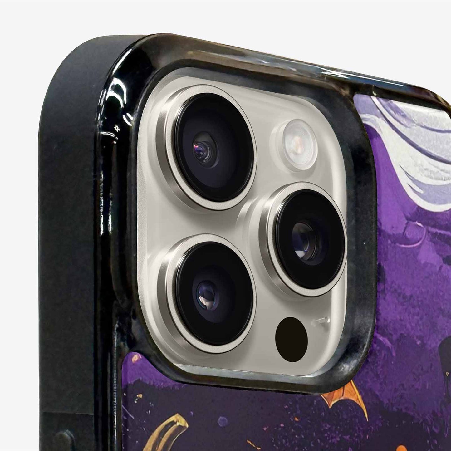 iPhone 16 Pro Case — Halloween Art Print Edge To Edge, Custom Phone Case