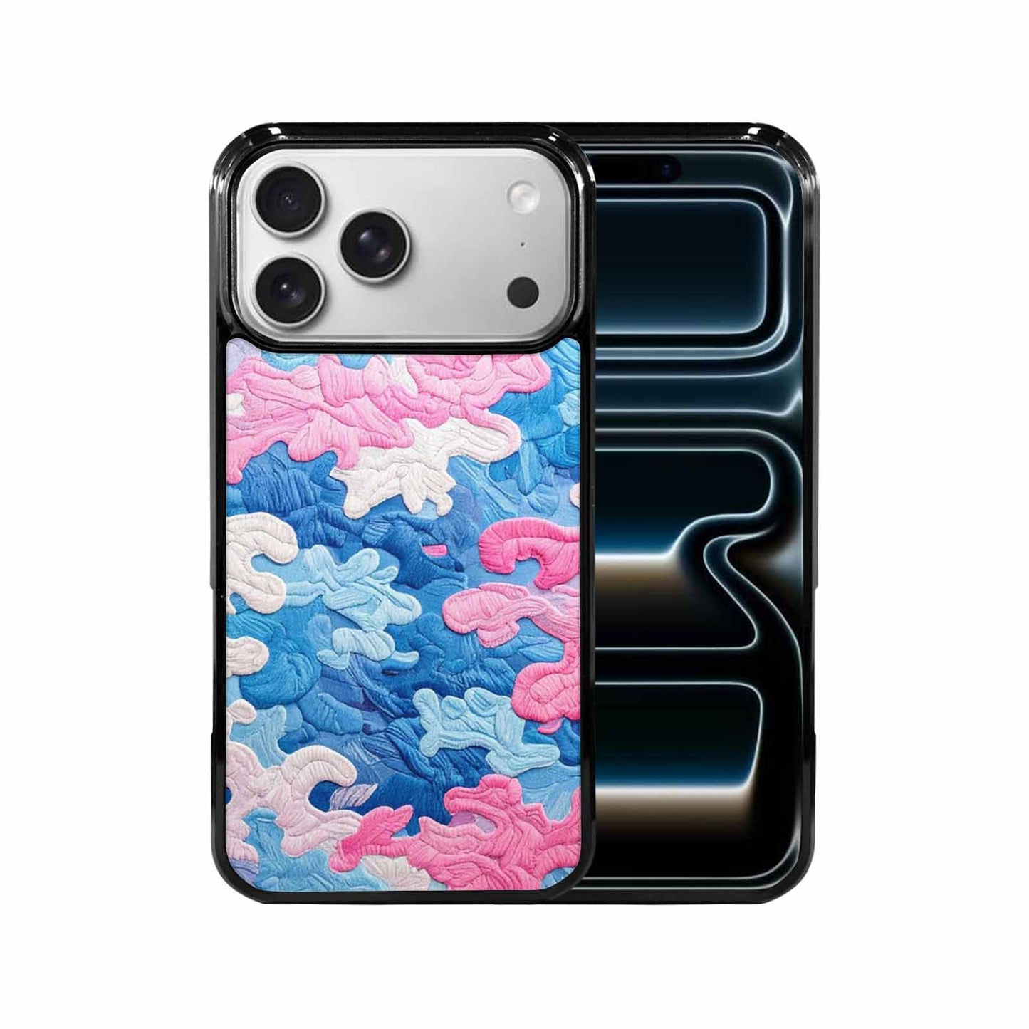 iPhone 17 Pro Max Case — Vivid Camo Transgender Camo, Unique Phone Case Design