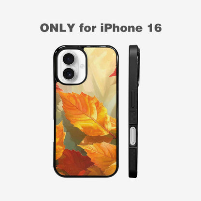 iPhone 16 Case — Autumn Leaves, Custom Art Phone Cover