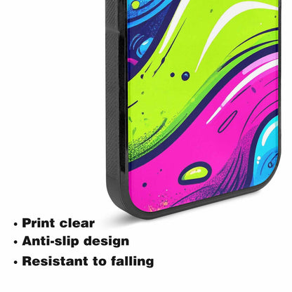 iPhone 15 Case — Acid Wash Cartoon Custom Personalized Phone, Custom Made Phone Cover