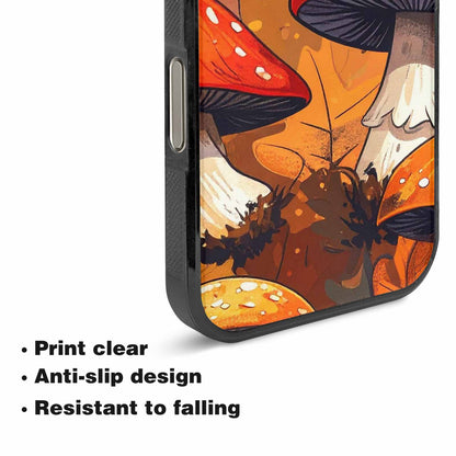 iPhone 16 Pro Max Case — Bold Autumn Mushroom Bold Autumn Mushroom, Personalized Phone Case
