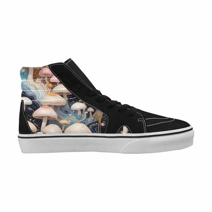 MEN'S Mushrooms High Top Canvas Surreal Shoes