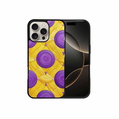 iPhone 16 Pro Max Case — Intersex Flag Color Theme Small Rainbow, Personalized Phone Case